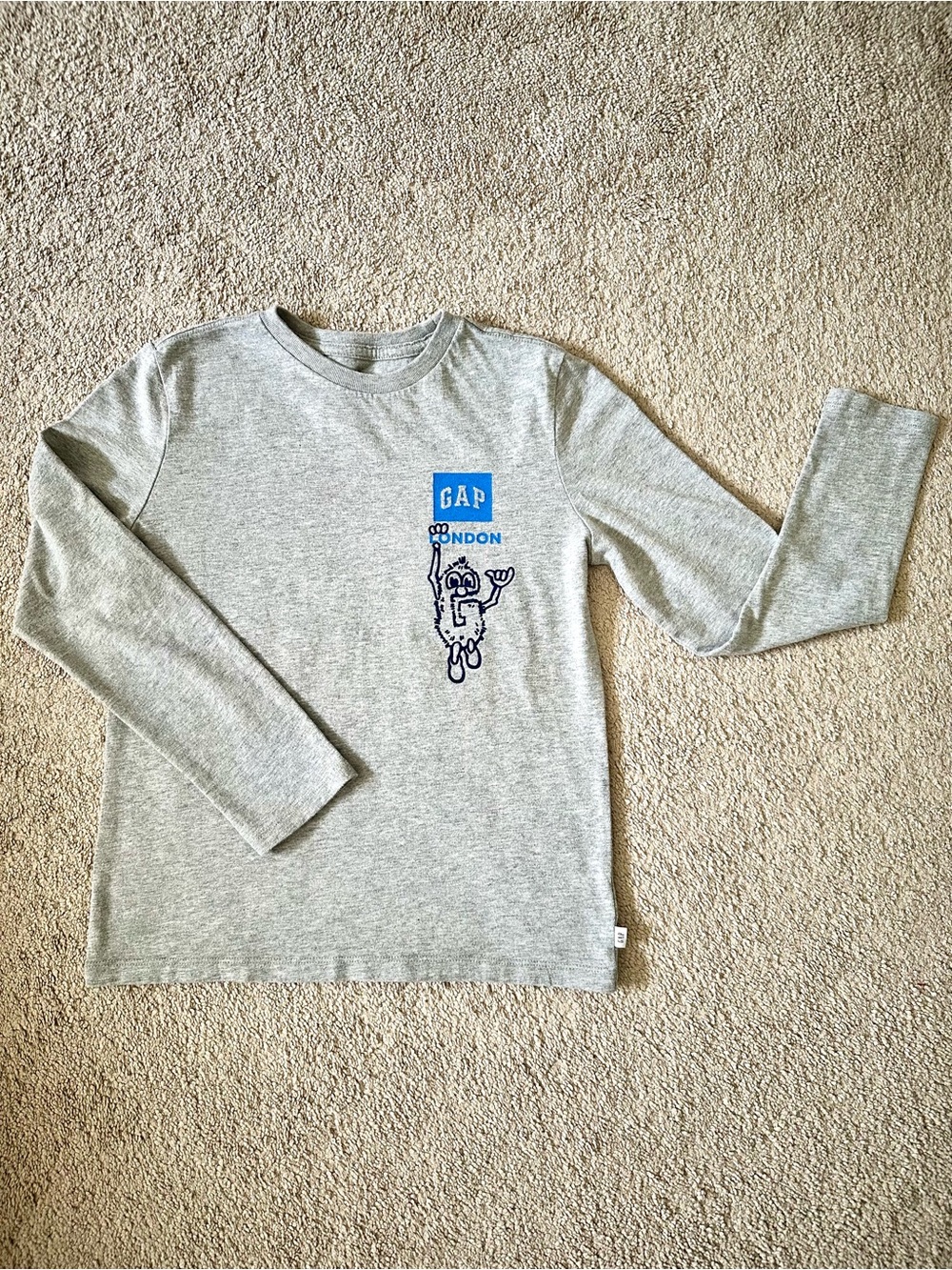 GAP Kids Boys London Long Sleeve Shirt Size Medium